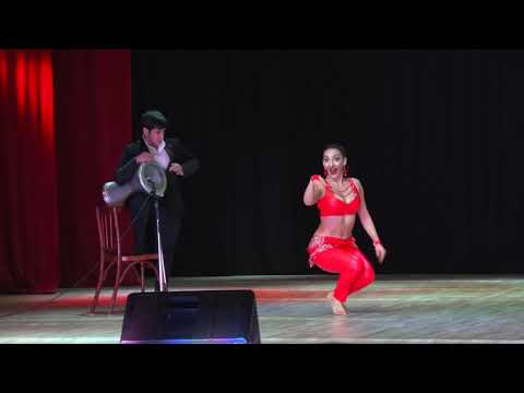 DALIYA - Drum Solo Improvisation 2019 FINAL Belly Dance at the GALA SHOW