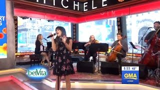 Lea Michele Performs &#39;Anything&#39;s Possible&#39; - LIVE