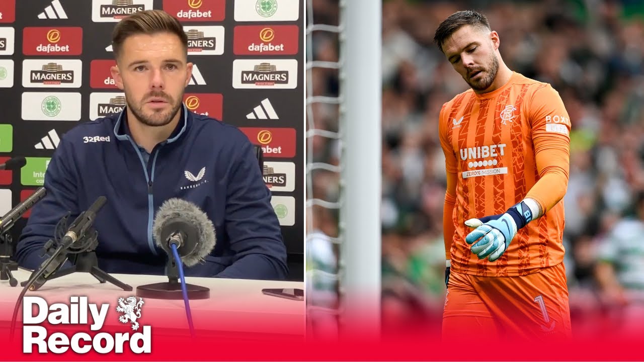 Jack Butland confesses to error at Kyogo goal but Rangers keeper 'pleased' with derby performance