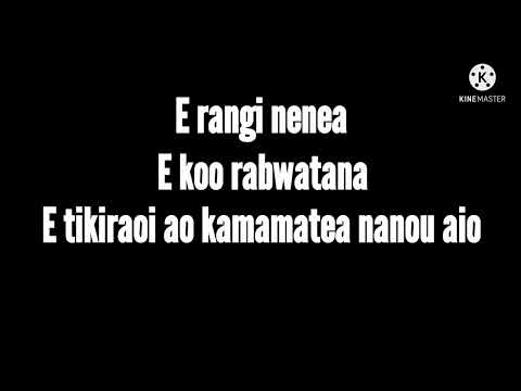 Te ika ni bong kiribati karaoke