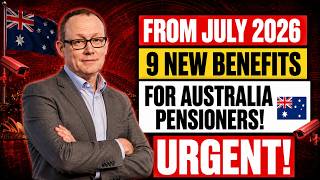 🔴Breaking News: Australian  Pensioners Can STOP PAYING For This From August 2026– 9 Senior Benefits!