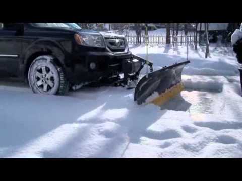 Home Plow by Meyer Electrically-Powered Plow - Auto Angling System, Wireless Control, Model# 24000