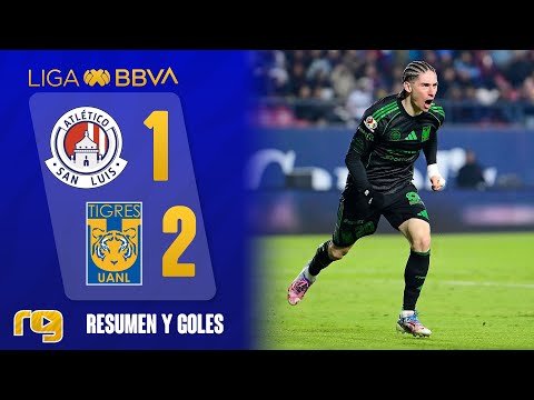 Atlético San Luis vs Tigres (1-2) | Goal Highlights | Liga MX Matchday 1 Clausura 2026