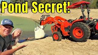 We Almost MISSED This Critical Step While Filling Our New Pond!