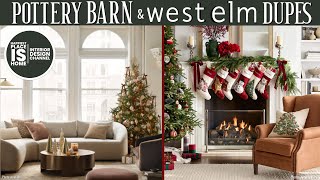 Pottery Barn DUPES & NEW Christmas Decor 