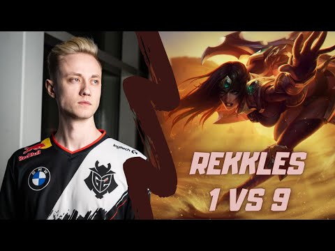 REKKLES 1 VS 9!!!! GRAN SIVIR, LA SEÑORA DE LA BATALLA!! || SoloQ Stream