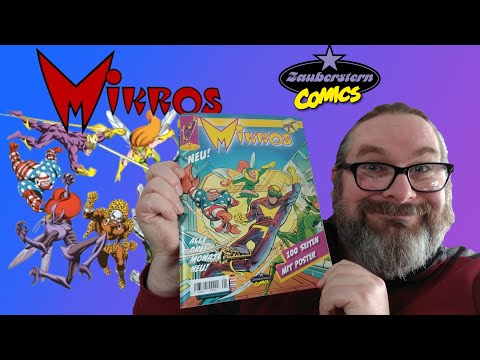 Die Nostalgie kehrt zurück; Comic-Review MIKROS - TITANEN DER GERECHTIGKEIT von Zauberstern Comics