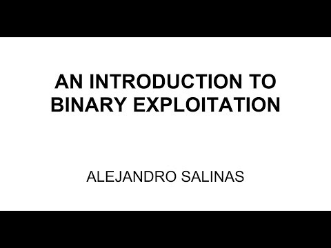 Smashing the Stack: An Introduction to Binary Exploitation