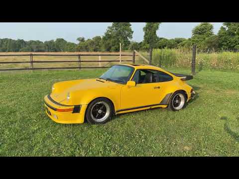 **SOLD on the CCC Buy-It-Now Lot** 1986 Porsche 911 Turbo Coupe 4-Speed Manual
