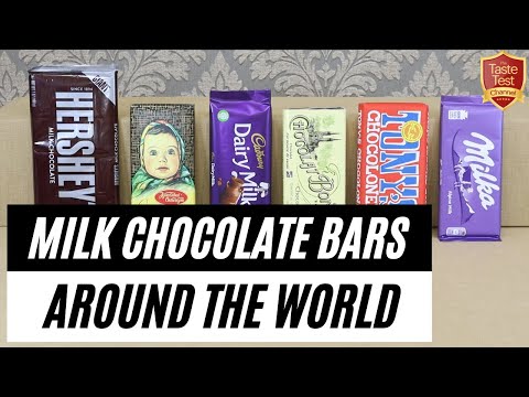 MILK CHOCOLATE BARS TASTE TEST COMPARISON! | Is this the BEST chocolate bar in the world?!?