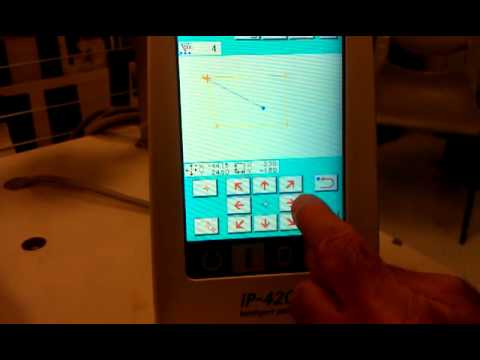 How to make a pattern on an IP-420.JUKI America, Inc.