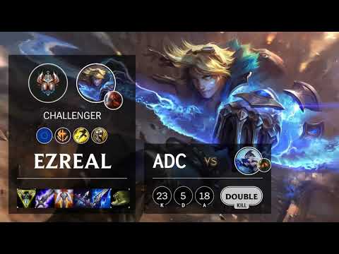 Ezreal Adc vs Ashe -  EUW Challenger