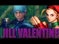 Super Street Fighter IV MOD Jill Valentine Cammy Resident Evil