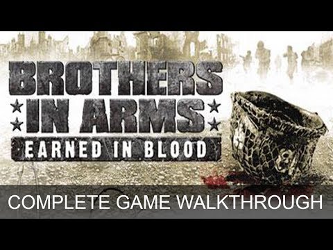 Brothers in Arms Earned in Blood Complete Game Walkthrough Full Game Story (1080p 60 FPS)