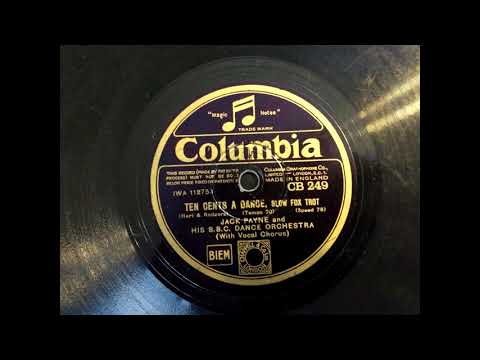 (1931) Ten Cents a Dance - Jack Payne and his B.B.C. dance Orchester
