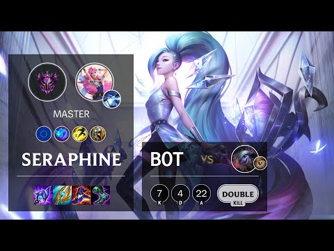 Seraphine Bot vs Tristana - EUW Master Patch 11.16