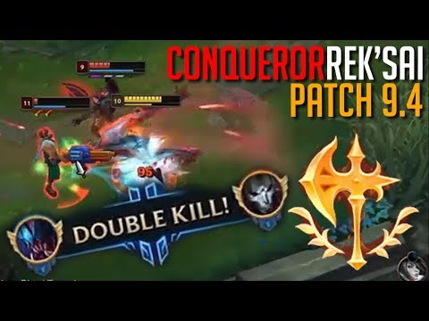 S9 Conqueror Rek'Sai Jungle - The Free Elo Pick of Patch 9.4