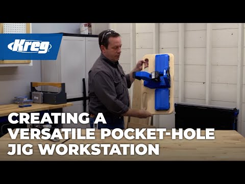 Set up a pocket-hole workstation: Kreg® Pocket-Hole Jig 720/720PRO