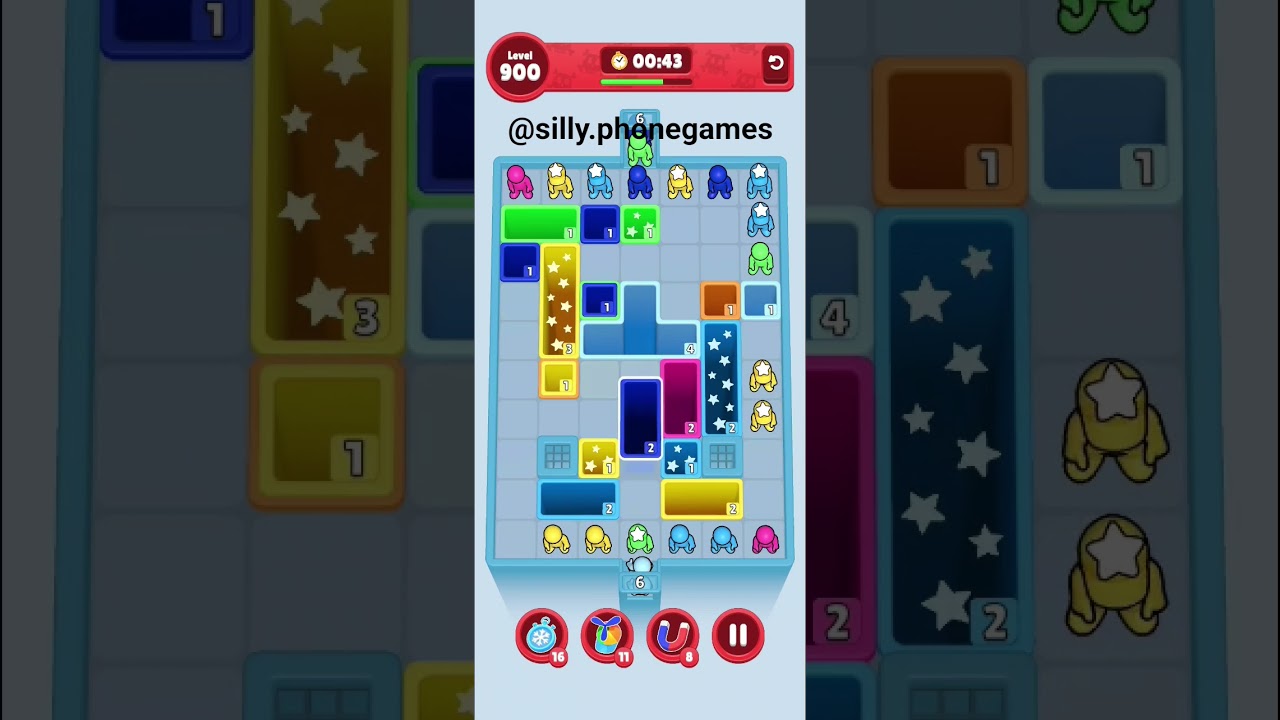 Drop Away Level 900 Walkthrough Solution