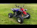 Yamaha Blaster FMF exhaust sounds