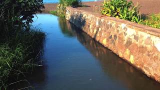 River Beach Channel at Umeanyar Beach North Bali