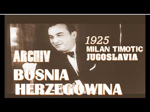 1925 ROMANSE /OPROSTI MI MILA  MATI  / MILAN TIMOTIC  (SERBIA) REMIX SLOBODANKA STOJILJKOVIC (2008)