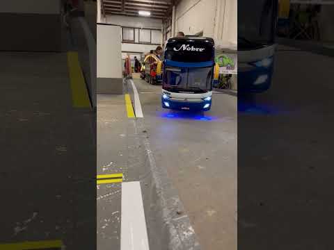 RC Bus is custom built and the detail is amazing