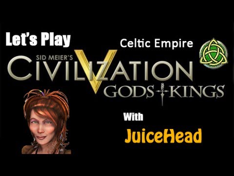 Let's Play Civilization V - Gods and Kings Part 1 - The Celts