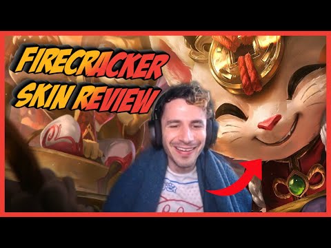 Firecracker Skin Reaction - Teemo Skins are ALWAYS a Serve