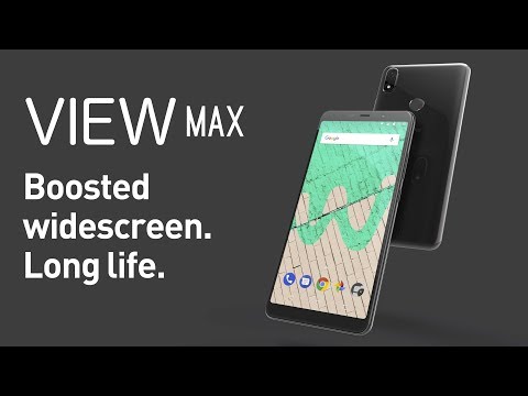 Wiko - View Max, Boosted widescreen. Long life.
