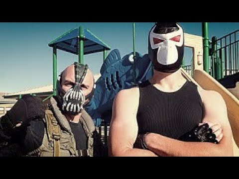 Bane vs Batman vs Bane In Real Life Superhero Battle!