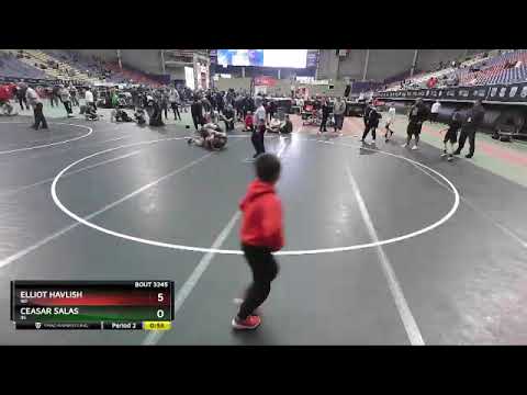 187 Lbs Semifinal - Ceasar Salas, IN Vs Elliot Havlish, WI 1a7b
