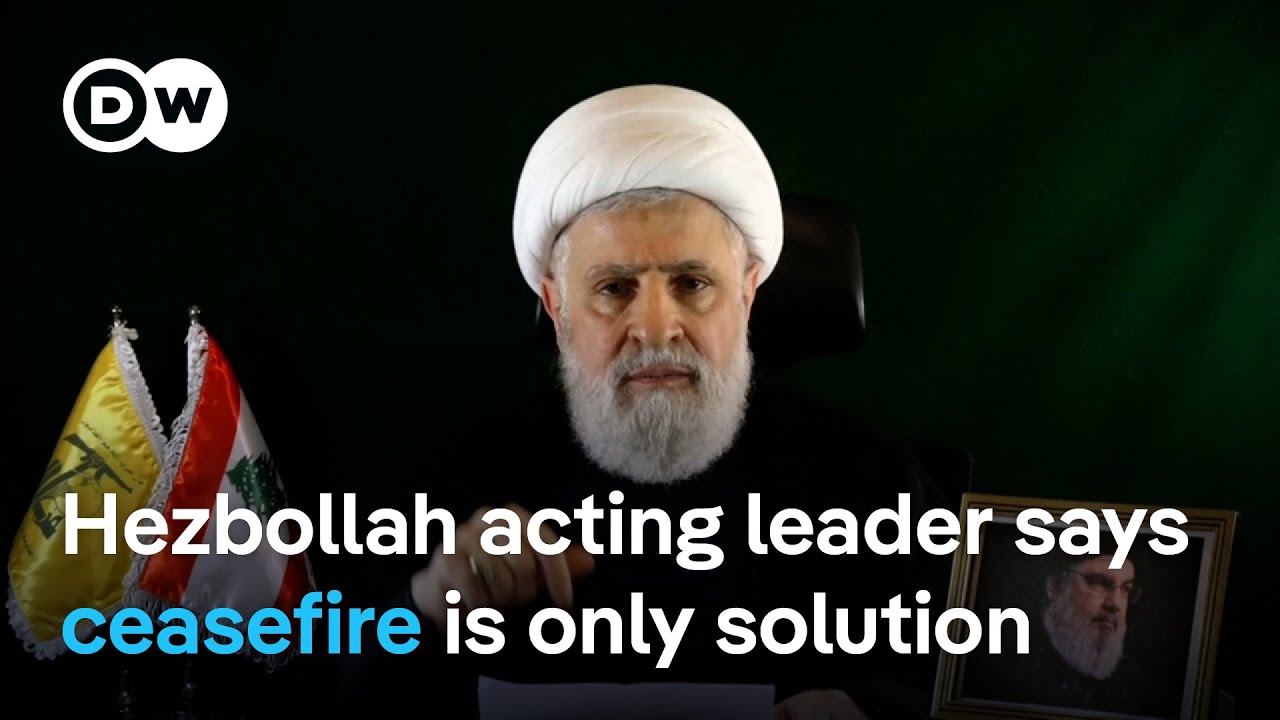 Hezbollah says it has right to attack Israel anywhere as Netanyahu says strikes won't stop | DW News