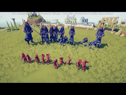 10x Sensei vs Every Units or Gods - Totally Accurate Battle Simulator