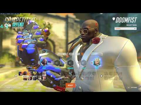Overwatch 2 Doomfist God Dannedd Predator Of Eichenwalde -Intense Gameplay-