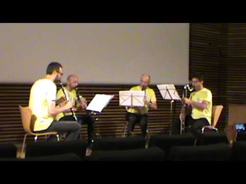 Sergio Brusca - Pari e Dispari for clarinet quartet / Stark Quartet