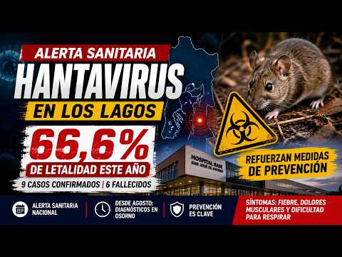 HANTAVIRUS EN LOS LAGOS: LETALIDAD LLEGA AL 66,6% Y REFUERZAN MEDIDAS DE PREVENCIÓN