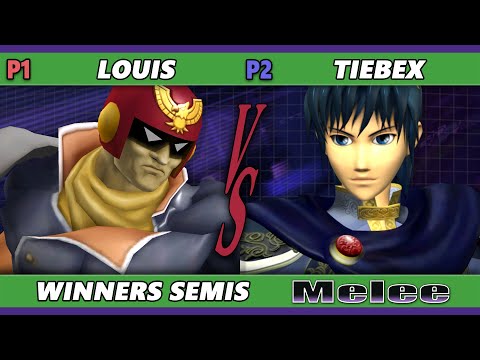 S@X 474 Winners Semis - Louis (Captain Falcon) Vs. tiebex (Marth) Smash Melee - SSBM