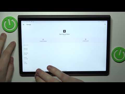 How to Clear App Cache and Data on a LENOVO Yoga Tab 11