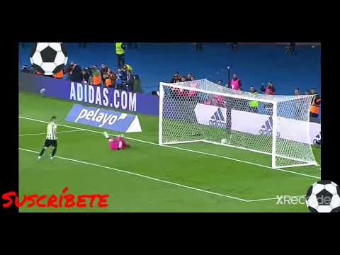 Penalti de Joaquín en la final de la Copa del Rey