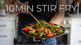 FAST VEGETABLE STIR FRY | EASY CHINESE VEGGIES RECIPE