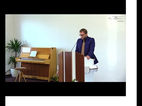 Živé vysílání kázání - Jakub Chládek - ukončení modlitebního týdne (10.11.2018)