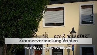 preview picture of video 'Pension Vreden Unterkunft Borken Pension Borken Zimmervermietung Vreden'