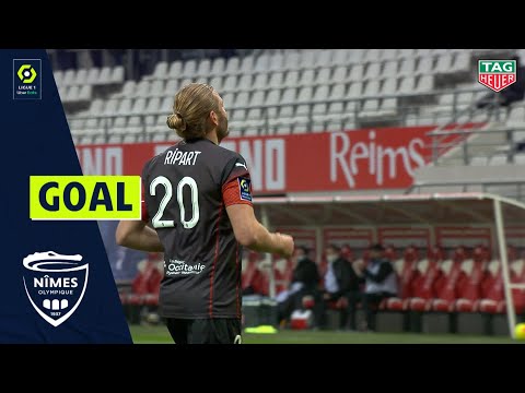 Goal Renaud RIPART (62' pen - NÎMES OLYMPIQUE) STADE DE REIMS - NÎMES OLYMPIQUE (0-1) 20/21