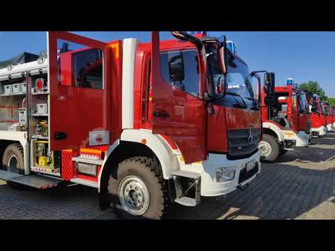 LF 20 KatS Bund Rosenbauer - Abholung vom BBK Bonn - Freiwillige Feuerwehr Jübek