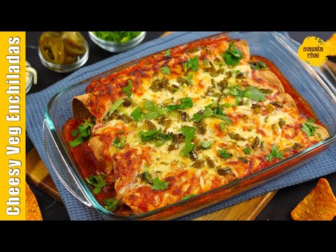 Cheesy Veg Enchiladas | How To Make Veg Enchiladas | Chef Girish Joshi