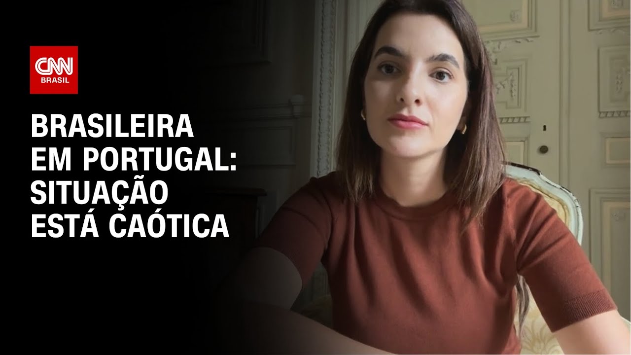Situação está caótica, diz brasileira em Portugal | BASTIDORES CNN