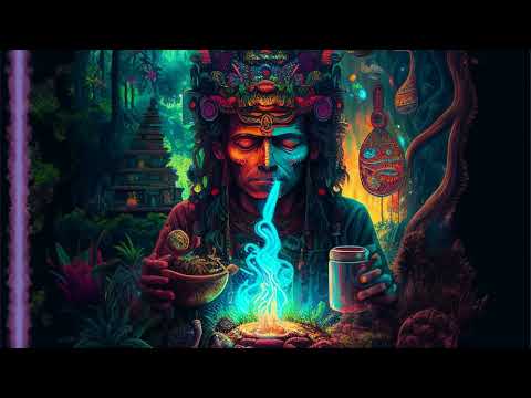 Experience The Ayahuasca Trip with Psychoactive Frequency Music   Shaman Meditation   Spirit Guide 1