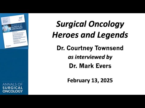 Dr. Courtney Townsend interviewed by Dr. Mark Evers.