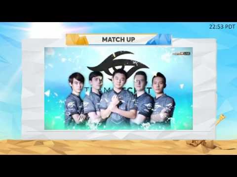 Secret vs Evil Geniuses Game 1 - MDL Autumn LAN - KotLGuy & Merlini